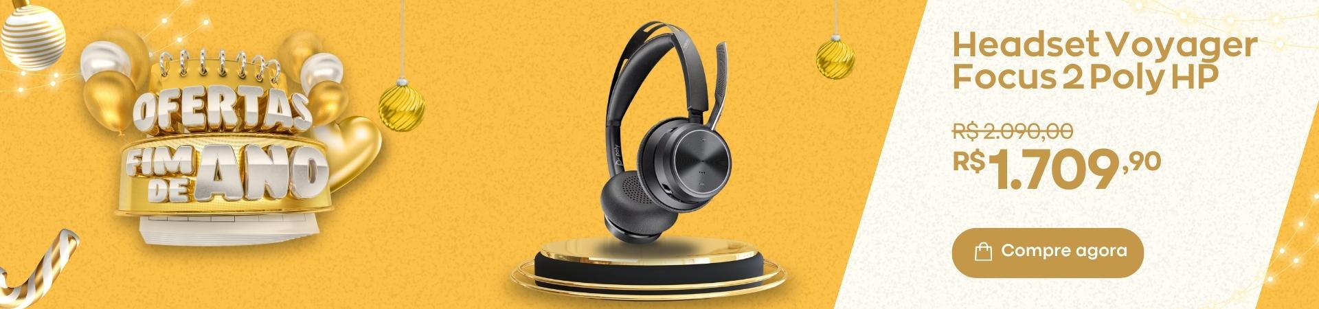 Banner Desk - Headset Voyager Focus 2